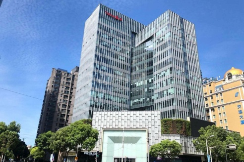 泰禾大厦写字楼出租,静安地铁口写字楼,高区精装修100平办公室出租